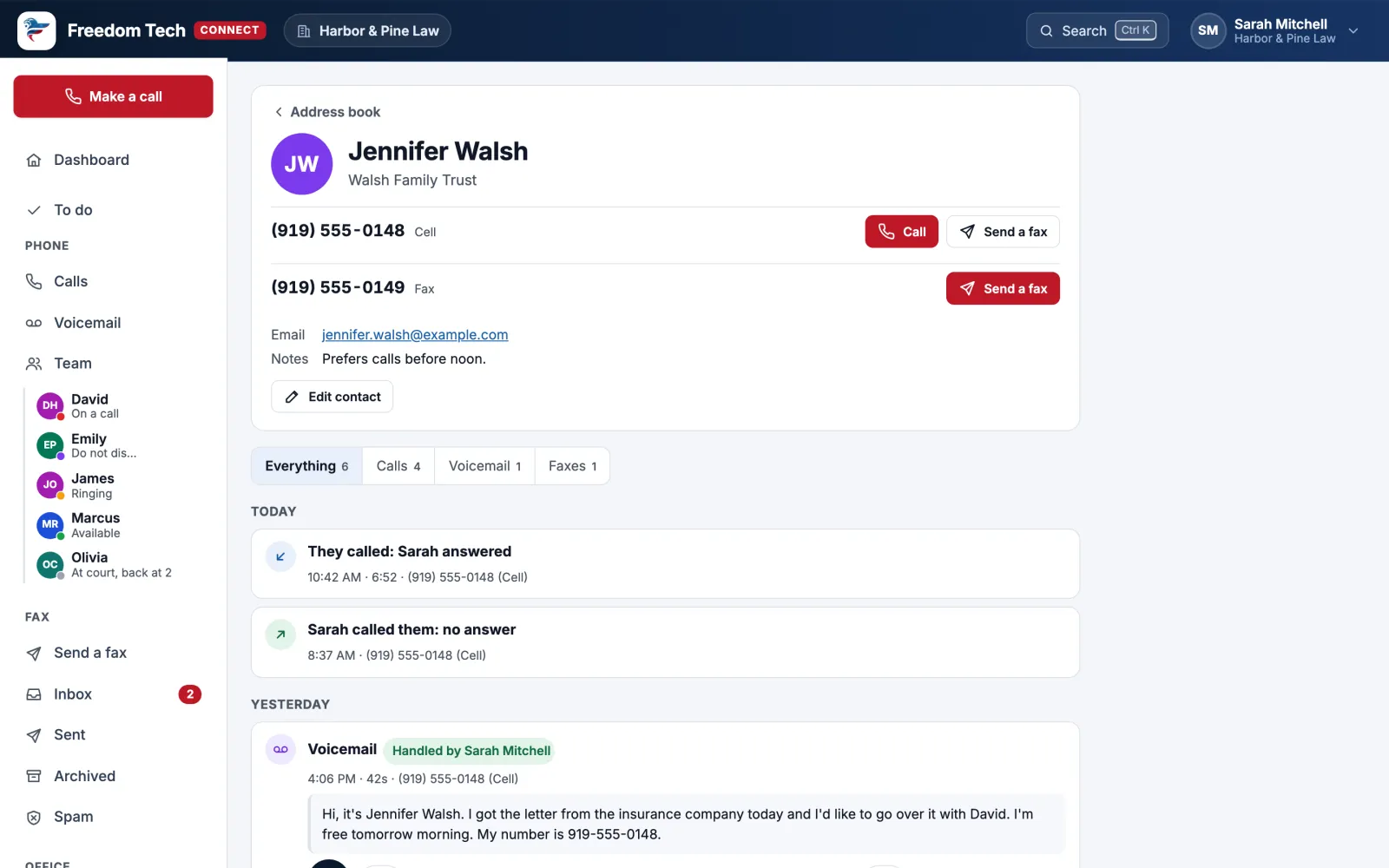 Freedom Tech Connect: Everything with one person