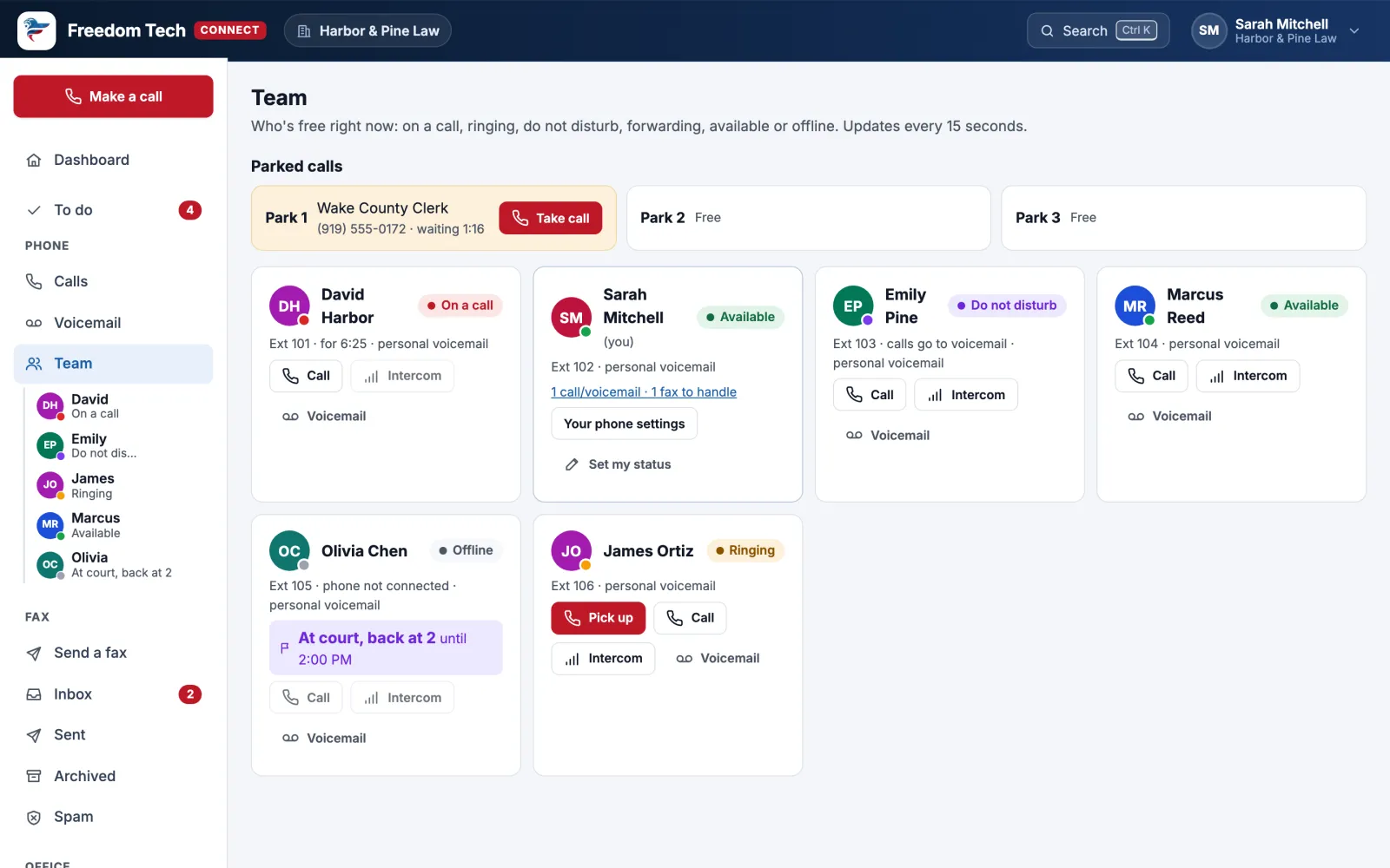 Freedom Tech Connect: See who’s free