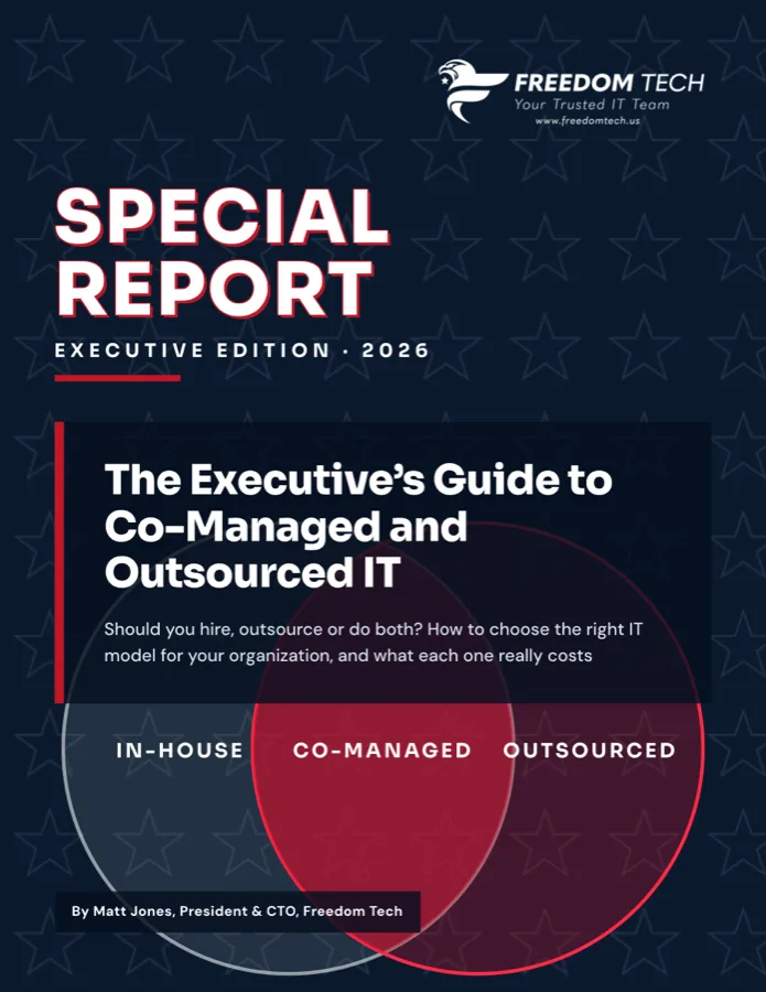 The Executive’s Guide to Co-Managed and Outsourced IT guide cover
