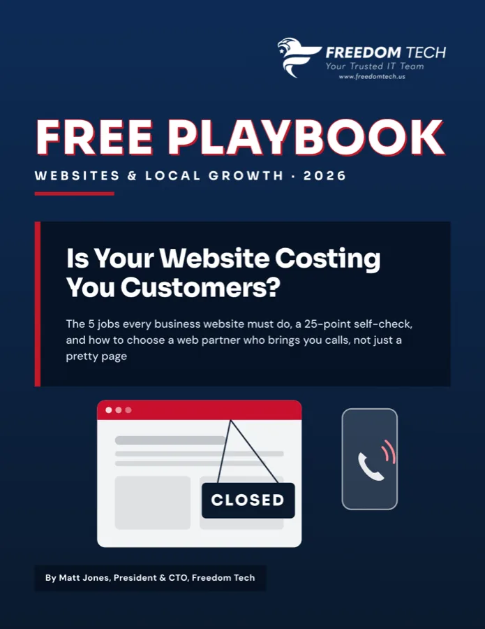 Is Your Website Costing You Customers? guide cover
