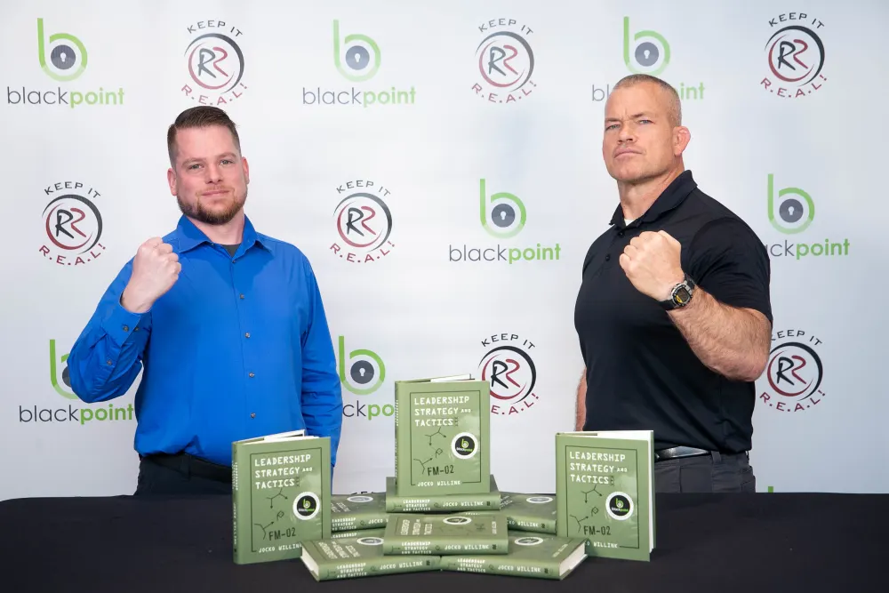 Matt Jones with Jocko Willink