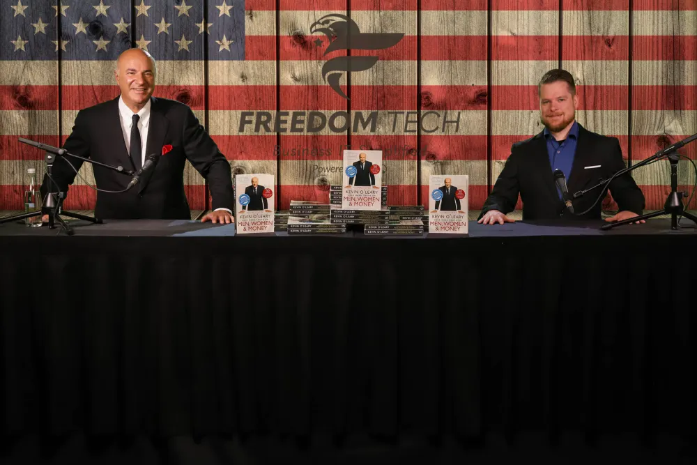 Matt Jones with Kevin O’Leary
