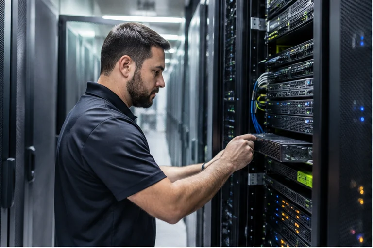 Technology and infrastructure serving Johnston County